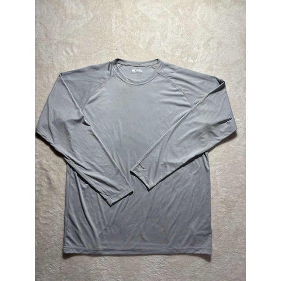 Columbia Other - Columbia Long Sleeve PFG Solid Gray Size XL